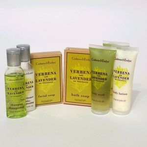 7 pcs Crabtree & Evelyn Toiletry Bath Set